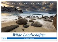 Wilde Landschaften (Tischkalender 2024 DIN A5 quer), CALVENDO Monatskalender