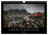 Lofotenküste (Wandkalender 2024 DIN A4 quer), CALVENDO Monatskalender