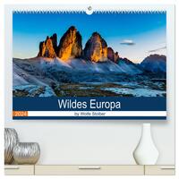 Wildes Europa (hochwertiger Premium Wandkalender 2024 DIN A2 quer), Kunstdruck in Hochglanz