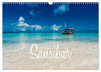 Inselparadies Sansibar (Wandkalender 2024 DIN A3 quer), CALVENDO Monatskalender