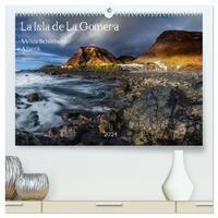 La Isla de La Gomera - Wilde Schönheit im Atlantik (hochwertiger Premium Wandkalender 2024 DIN A2 quer), Kunstdruck in Hochglanz