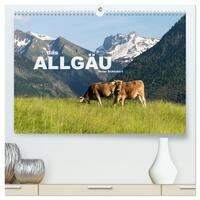 das Allgäu (hochwertiger Premium Wandkalender 2024 DIN A2 quer), Kunstdruck in Hochglanz