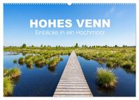 HOHES VENN - Einblicke in ein Hochmoor (Wandkalender 2024 DIN A2 quer), CALVENDO Monatskalender