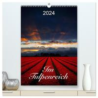 Im Tulpenreich (hochwertiger Premium Wandkalender 2024 DIN A2 hoch), Kunstdruck in Hochglanz