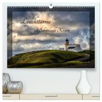 Leuchttürme an Schottlands Küsten (hochwertiger Premium Wandkalender 2024 DIN A2 quer), Kunstdruck in Hochglanz