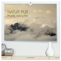 NATUR PUR - PURE NATURE (hochwertiger Premium Wandkalender 2024 DIN A2 quer), Kunstdruck in Hochglanz