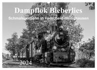 Dampflok Bieberlies in Herscheid-Hüinghausen (Wandkalender 2024 DIN A2 quer), CALVENDO Monatskalender