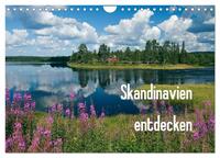 Skandinavien entdecken (Wandkalender 2024 DIN A4 quer), CALVENDO Monatskalender