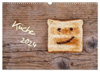 Küche (Wandkalender 2024 DIN A3 quer), CALVENDO Monatskalender