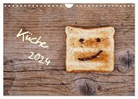 Küche (Wandkalender 2024 DIN A4 quer), CALVENDO Monatskalender