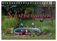 Schrebergärten (Tischkalender 2024 DIN A5 quer), CALVENDO Monatskalender