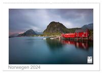 Norwegen 2024 - Land im Norden (Wandkalender 2024 DIN A2 quer), CALVENDO Monatskalender