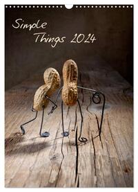 Simple Things 2024 (Wandkalender 2024 DIN A3 hoch), CALVENDO Monatskalender