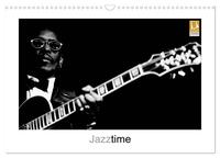 Jazztime (Wandkalender 2024 DIN A3 quer), CALVENDO Monatskalender