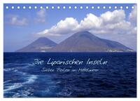 Die Liparischen Inseln (Tischkalender 2024 DIN A5 quer), CALVENDO Monatskalender