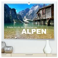 Erlebe mit mir die Schönheit der Alpen (hochwertiger Premium Wandkalender 2024 DIN A2 quer), Kunstdruck in Hochglanz