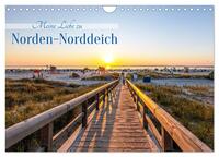 Meine Liebe zu Norden-Norddeich (Wandkalender 2025 DIN A4 quer), CALVENDO Monatskalender