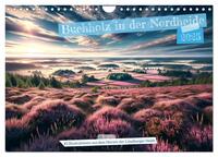 Buchholz i. d. N. - KI Illustrationen aus dem Herzen der Lüneburger Heide (Wandkalender 2025 DIN A4 quer), CALVENDO Monatskalender