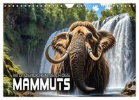 Im urzeitlichen Reich des Mammuts (Wandkalender 2025 DIN A4 quer), CALVENDO Monatskalender