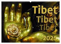 Tibet - Tibet - Tibet 2025 (Wandkalender 2025 DIN A2 quer), CALVENDO Monatskalender