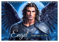 Engel - Kämpfer gegen das Böse (Wandkalender 2025 DIN A4 quer), CALVENDO Monatskalender