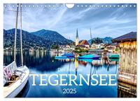 Das Jahr am Tegernsee (Wandkalender 2025 DIN A4 quer), CALVENDO Monatskalender