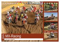 MX-Racing live your dreams (Tischkalender 2025 DIN A5 quer), CALVENDO Monatskalender
