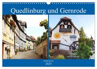 Quedlinburg und Gernrode (Wandkalender 2025 DIN A3 quer), CALVENDO Monatskalender
