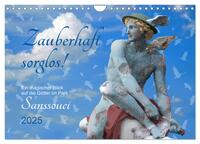 Zauberhaft sorglos Ein magischer Blick auf die Götter im Park Sanssouci (Wandkalender 2025 DIN A4 quer), CALVENDO Monatskalender