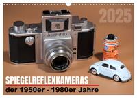 Spiegelreflexkameras der 1950er-1980er Jahre (Wandkalender 2025 DIN A3 quer), CALVENDO Monatskalender