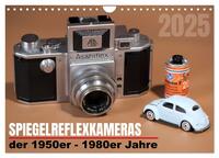 Spiegelreflexkameras der 1950er-1980er Jahre (Wandkalender 2025 DIN A4 quer), CALVENDO Monatskalender