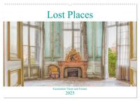 Lost Places - Faszination Türen und Fenster (Wandkalender 2025 DIN A2 quer), CALVENDO Monatskalender