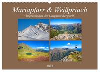 Mariapfarr & Weißpriach (Wandkalender 2025 DIN A2 quer), CALVENDO Monatskalender