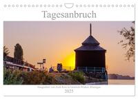 Tagesanbruch am Rhein (Wandkalender 2025 DIN A4 quer), CALVENDO Monatskalender