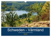 Schweden - Värmland (Wandkalender 2025 DIN A3 quer), CALVENDO Monatskalender
