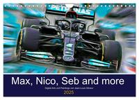 Max, Nico, Seb and more (Wandkalender 2025 DIN A4 quer), CALVENDO Monatskalender