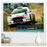 Lausitz-Rallye Kalender (hochwertiger Premium Wandkalender 2025 DIN A2 quer), Kunstdruck in Hochglanz
