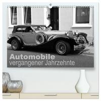 Automobile vergangener Jahrzehnte (hochwertiger Premium Wandkalender 2025 DIN A2 quer), Kunstdruck in Hochglanz