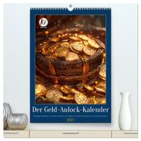 Der Geld-Anlock-Kalender (hochwertiger Premium Wandkalender 2025 DIN A2 hoch), Kunstdruck in Hochglanz