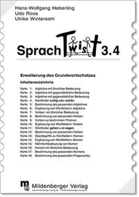 Sprachtwist. Lesen - Spannen - Kontrollieren / 3. Schuljahr: Arbeitskarten mit Selbstkontrolle für Deutsch: 4 Arbeitskartenprogramme mit je 18 Karten