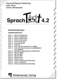 Sprachtwist. Lesen - Spannen - Kontrollieren / 4. Schuljahr: Arbeitskarten mit Selbstkontrolle für Deutsch: 5 Arbeitskartenprogramme mit je 18 Karten