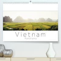 Vietnam Panorama (Premium, hochwertiger DIN A2 Wandkalender 2022, Kunstdruck in Hochglanz)