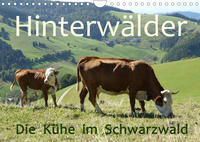 Hinterwälder - Die Kühe aus dem Schwarzwald (Wandkalender 2022 DIN A4 quer)
