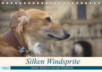 Silken Windsprite - Schöne Schlösser und edle Windhunde (Tischkalender 2022 DIN A5 quer)