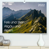 Fels und Stamm: Allgäu und Alpen (Premium, hochwertiger DIN A2 Wandkalender 2022, Kunstdruck in Hochglanz)