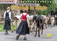 Viehscheid im Allgäu. (Tischkalender 2022 DIN A5 quer)