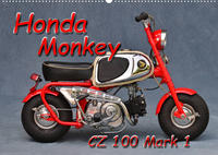 Honda Monkey CZ Mark 1 (Wandkalender 2022 DIN A2 quer)