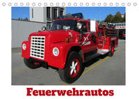 Feuerwehrautos (Tischkalender 2022 DIN A5 quer)