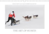 Emotionale Momente: The Art of Huskys. / CH-Version (Wandkalender 2023 DIN A4 quer)