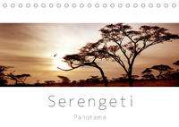 Serengeti Panorama (Tischkalender 2023 DIN A5 quer)
